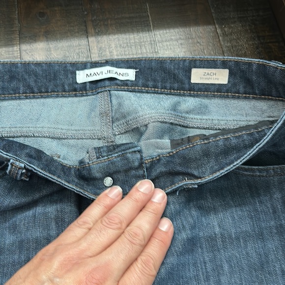 Mavi Jeans Straight Leg. Size 36w 30L Zero Flaws - Picture 7 of 8